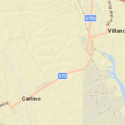 Carlino Street Map