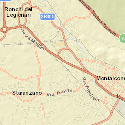 Monfalcone Street Map