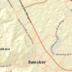 Grad Samobor Street Map