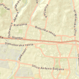 Stenjevec Street Map