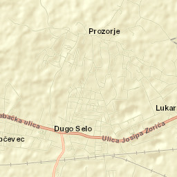 Grad Dugo Selo Street Map