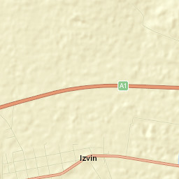 Izvin Street Map