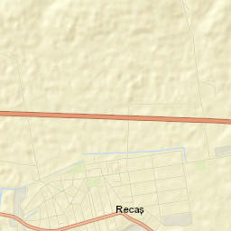 Recaş Street Map