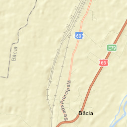 Băcia Street Map