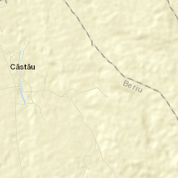 Căstău Street Map