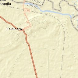 Feldioara Street Map