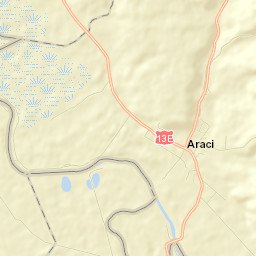 Araci Street Map