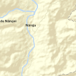 Comuna Năruja Street Map