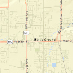 1317 Northwest 12th Avenue, Battle Ground, Street Map