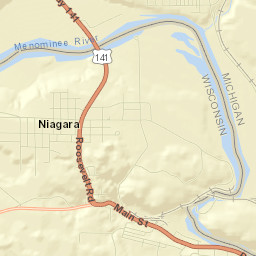 Niagara Street Map