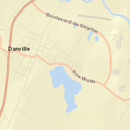Danville Street Map