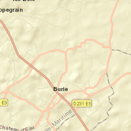 Burie Street Map