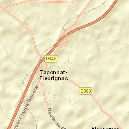 Taponnat-Fleurignac Street Map