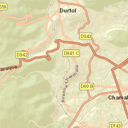 Chamalières Street Map