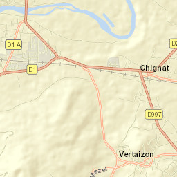 Vertaizon Street Map