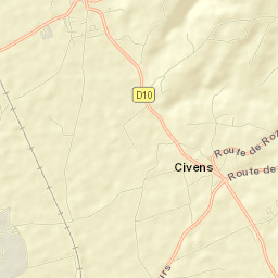 Pouilly-lès-Feurs Street Map