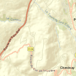 Saint-Pierre-la-Palud Street Map