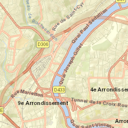 Champagne-au-Mont-d’Or Street Map