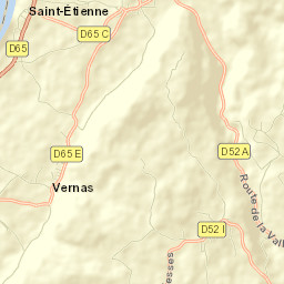 Hières-sur-Amby Street Map