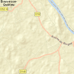 Bouvesse-Quirieu Street Map