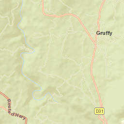 Gruffy Street Map