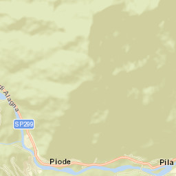 Piode Street Map