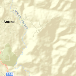 Ameno Street Map