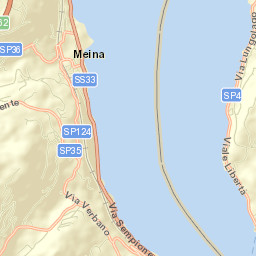 Meina Street Map