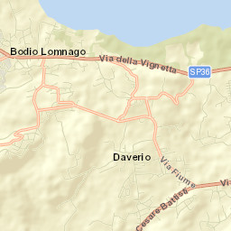 Galliate Lombardo Street Map