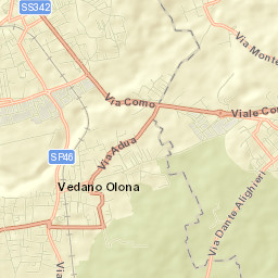 Malnate Street Map