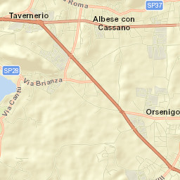Montorfano Street Map