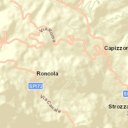 Roncola Street Map