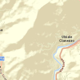 Ubiale Clanezzo Street Map