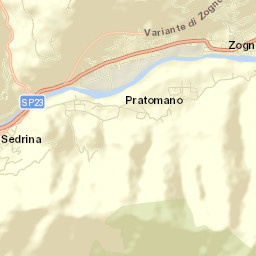 Zogno Street Map