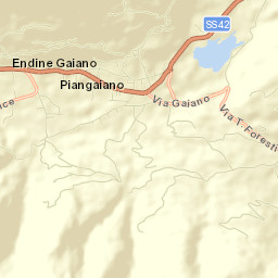 Piangaiano Street Map