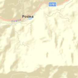 Posina Street Map