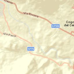 Cogollo del Cengio Street Map