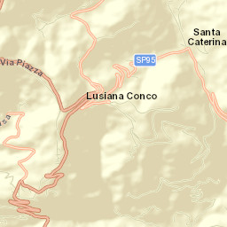 Lusiana Street Map