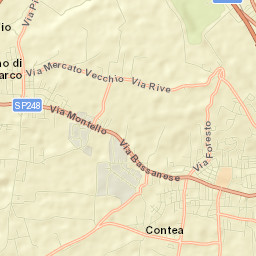 Caerano di San Marco Street Map