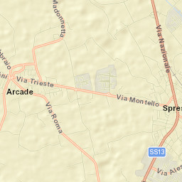 Spresiano Street Map