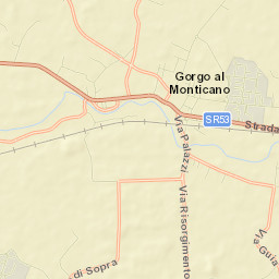 Gorgo della Chiesa Street Map