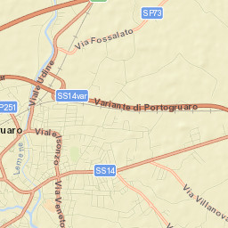 Portogruaro Street Map