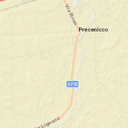 Precenicco Street Map