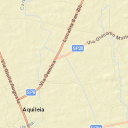 Aquileia Street Map
