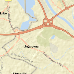 Rakitje Street Map