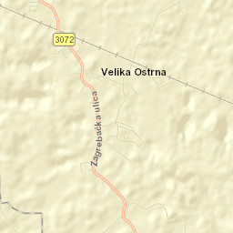 Velika Ostrna Street Map