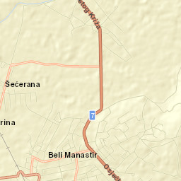 Beli Manastir Street Map