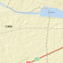 Comuna Arpaşu de Jos Street Map