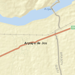 Arpaşu de Jos Street Map