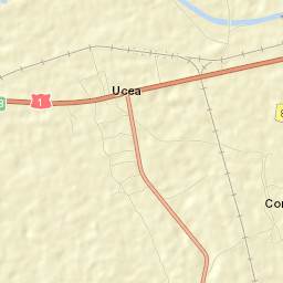 Ucea de Jos Street Map